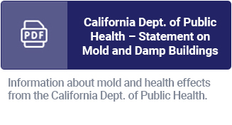 California Dept. of Public Health - Statement on Mold and Damp Buildings