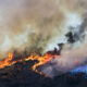 hillside burns during California Woolsey fire